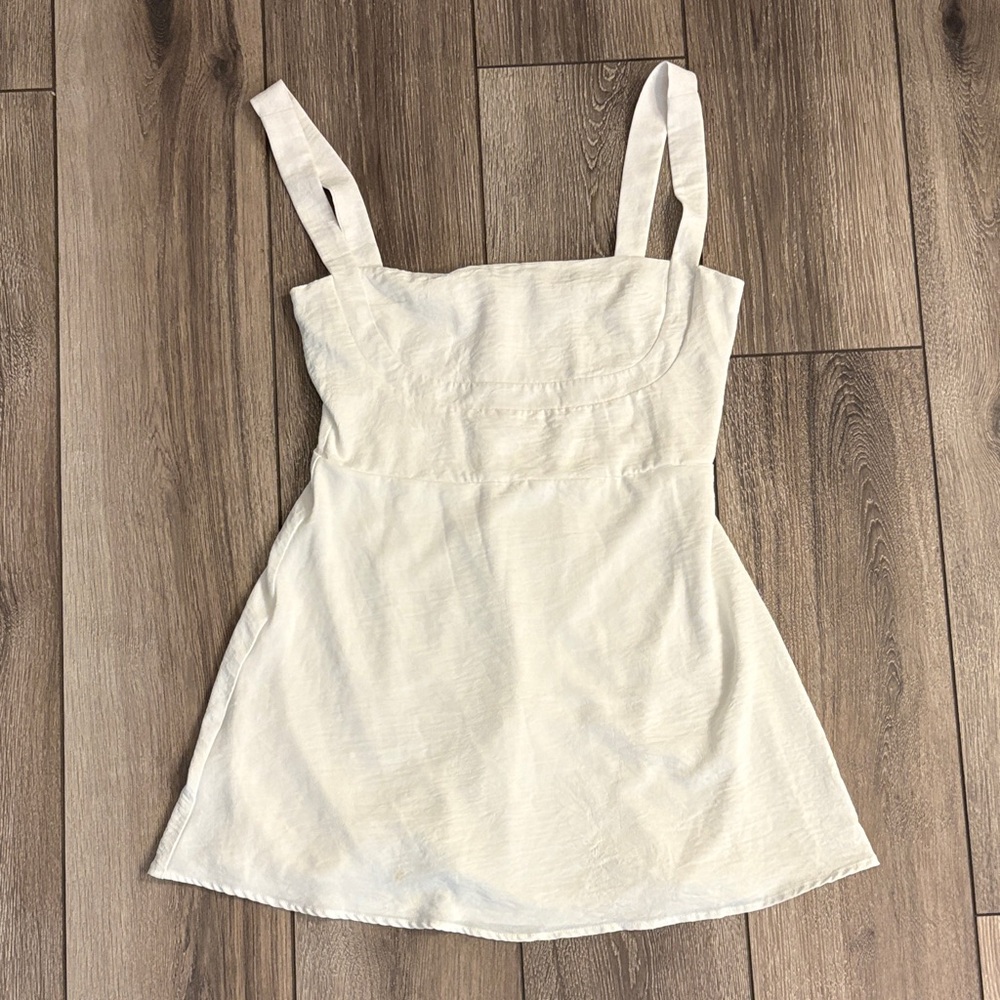 Fashion Nova Elegant White Mini Dress